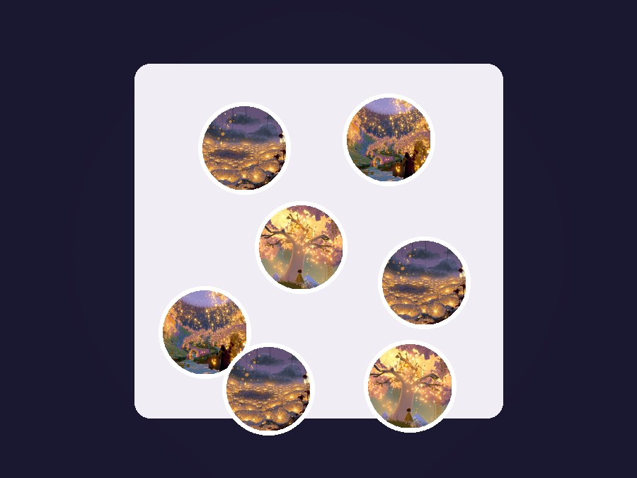 Die-cut vinyl sticker sheet with garden artwork